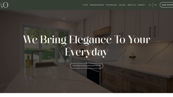 LuxoDesign: Built a brand-new responsive website from scratch, featuring a custom project gallery CMS and full bilingual functionality.