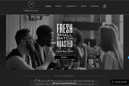 ARK Coffee Co.: ExperImpact partnered with Ark Coffee Co. on brand articulation, logo design, packaging design, and website design.