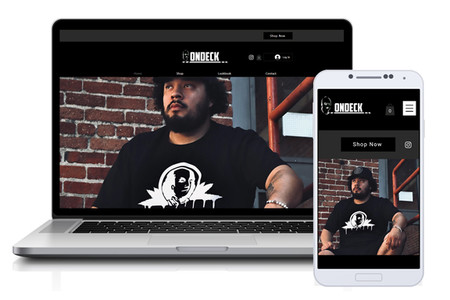 OnDeck: e-Commerce website design for clothing store