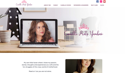 I am Camille Prats: Design and Develop Camille Prats Personal Blog