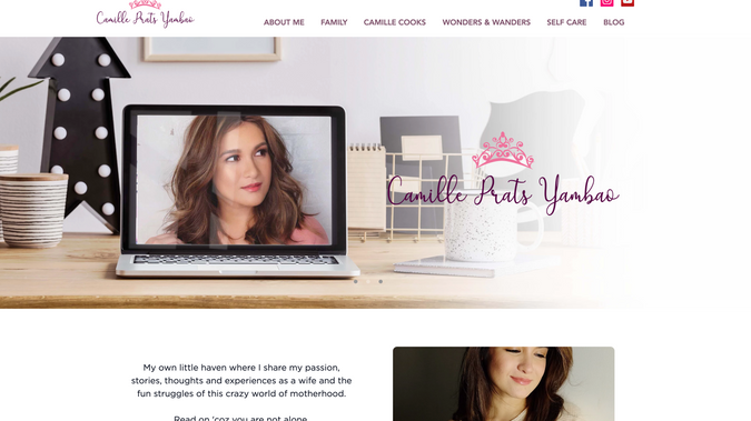 I am Camille Prats: Design and Develop Camille Prats Personal Blog