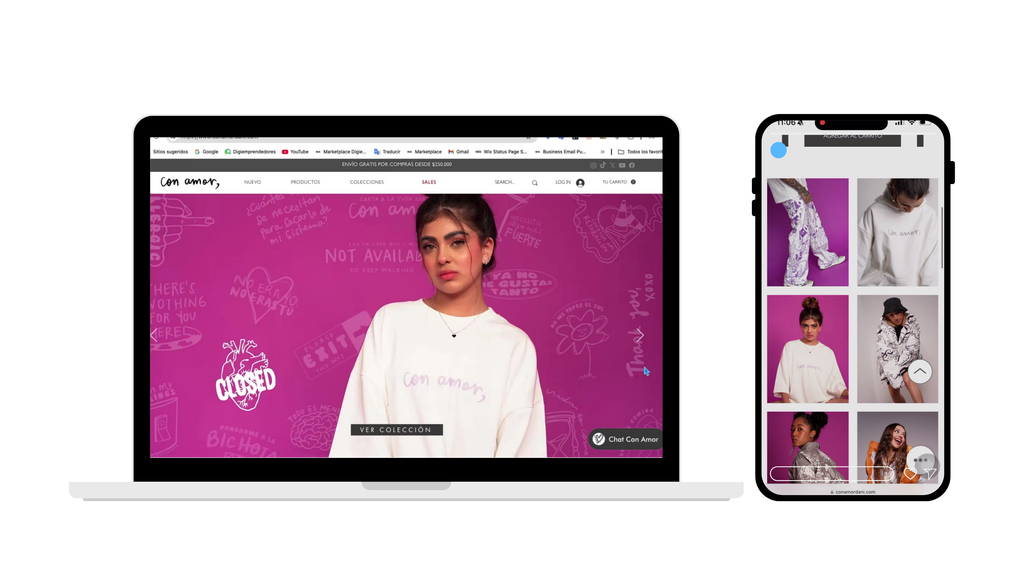 Con Amor Dani: Ecommerce de moda urbana