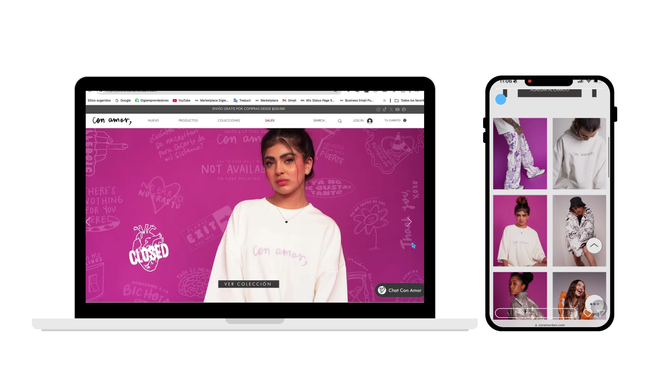 Con Amor Dani: Ecommerce de moda urbana