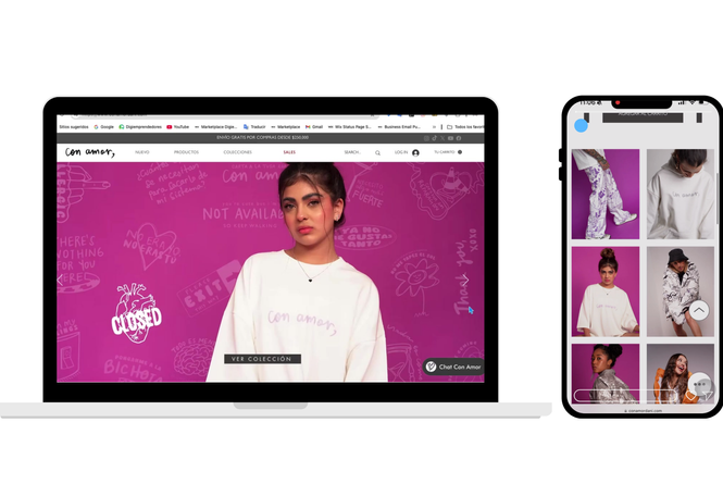 Con Amor Dani: Ecommerce de moda urbana