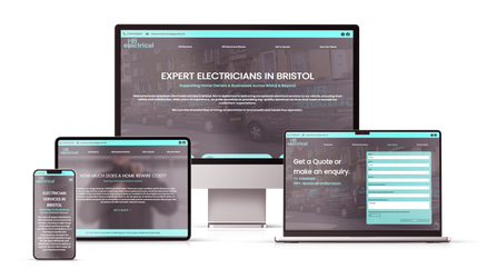 HB ELECTRICAL BRISTOL: A BRAND NEW CUSTOM BUILD ON WIX STUDIO