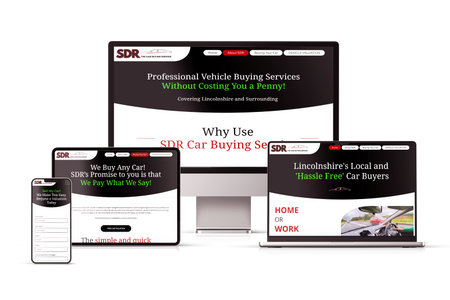 SDR Auto Car Buying Service: A full website build on WIX Studio