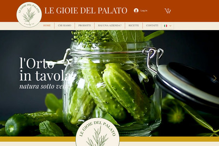 Le Gioie del Palato: Negozio online di prodotti Italiani per vendita a privati e aziende. Sito e-commerce in 3 lingue, creato da zero, studio e creazione della linea grafica, web-design e studio della struttura, impostazioni del  negozio e area membri privata. Disegno delle mail marketing. Collegamento di un dominio esterno. 