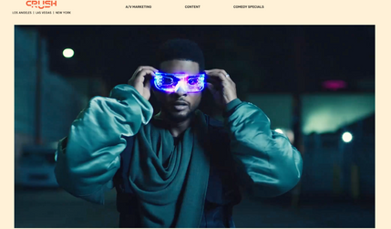 Crush Creative Studio - Los Angeles | New York | London - Film Production Studio: Designed & Created this Video Channel Portfolio Website to display the exceptional work of Creative Crush Studios whose clients include: Universal, Warner Bros, Netflix, Southwest Airlines, NBC, CW, Telemundo, UNICEF, Skybound, Saban Brands, Hasbro, Capitol Records, Interscope Records, LA Times Studios, Guess Marciano, Tivo / Rovi, Paul Frank Industries, Rose Bowl National Broadcast, Stage 13, Bay Club, & Kevin Hart's LOL Network