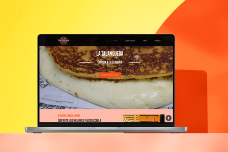 La Talanquera: Página web para restaurante en Panamá 🇵🇦