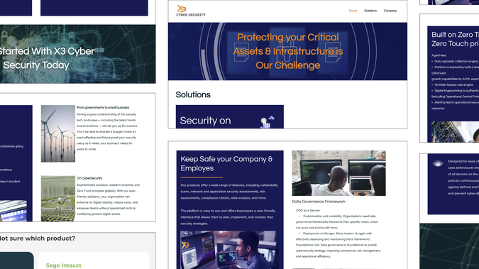 X3 Cyber Security: undefined