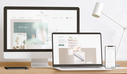 Oak & Ashe: Oak & Ashe is a boutique venue in South Florida that needed a website to embody their modern aesthetic. Creative Compass designed the website with this in mind while providing messaging and an integrated booking platform.