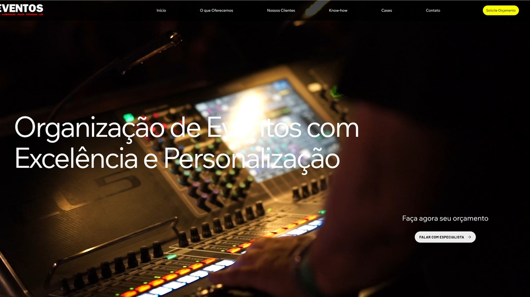 FJ Eventos: Projeto Institucional desenvolvido para a Empresa FJ Eventos.
INCLUI:
✅Desenvolvimento
✅Suporte 24h
✅E-mail Corporativo
✅Atualização Mensal
✅Servidor
✅Hospedagem
✅Domínio
✅SEO