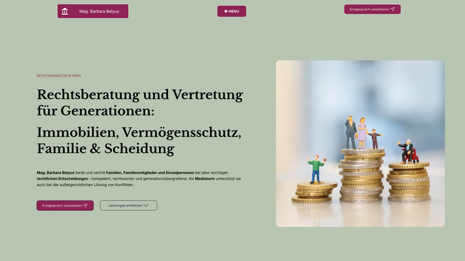 Barbara Belyus: Gregor Jasch hat mich ausgezeichnet beraten und ein stimmiges, professionelles Gesamtbild für authentisches Branding und Homepage geschaffen.

Man merkt sofort, dass er neben seiner Kreativität viel Erfahrung und Feingefühl einbringt. Er hat immer prompt auf meine Wünsche reagiert, mich in meiner Marketingskepsis abgeholt und mit Argumenten überzeugt.

Er ist eine sympathische Persönlichkeit, man spürt seine Kompositionsgabe und er ist verläßlich.

Das „sportliche“ Zeitprogramm samt diverser Zusatzleistungen, die mir zwischendurch noch einfielen, konnten Dank seines Einsatzes verwirklicht werden.

Ich kann Gregor Jasch uneingeschränkt weiterempfehlen!