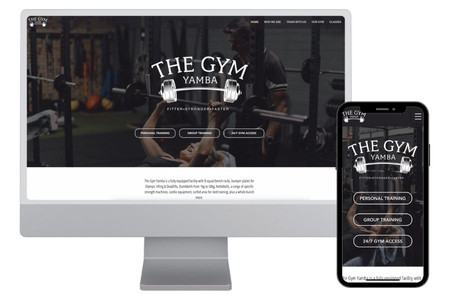 The Gym Yamba: Recreated the entire website from the old word press site. I broke up copy into sections so it was easier to read without large chunks of information.