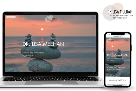 Dr Lisa Meehan: Full website Redesign