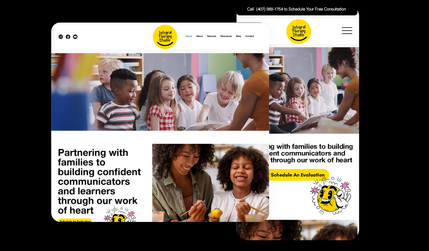 Integral Therapy: Wix Studio Site for Integral Therapy - Partnering with families to building confident communicators and learners through our work of heart