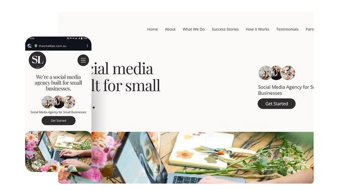 The Small Lab : Social media agency built for small businesses.
