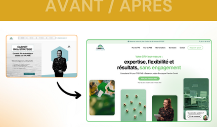 Cabinet conseil TPE PME - RH & Stratégie: Un site alliant professionnel & dynamisme