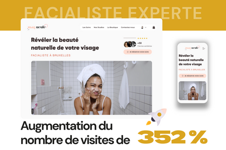 Facialiste Experte: Augmentation du nombre de visites de 352 %