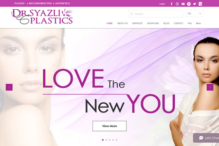 Dr Syazli Plastics : WORK INVOLVES: 
✓ Business Website
✓ Velo Element and interaction
✓ Custom Graphic Design website
✓Branding Design
✓ Multiple Apps
