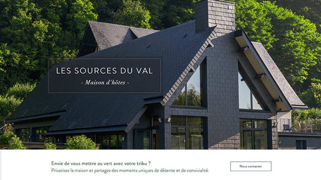 Sources du val ( Réservation Chambre d'hôtes ): Chambre d'hôtes - système de réservation avec channel manager