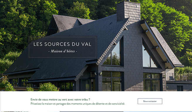 Sources du val ( Réservation Chambre d'hôtes ): Chambre d'hôtes - système de réservation avec channel manager