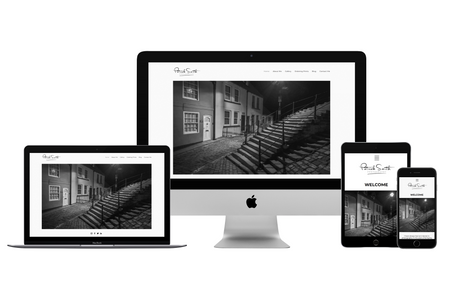 PS Photography: Website for Patrick to dsiplay and share his photography and blog articles.