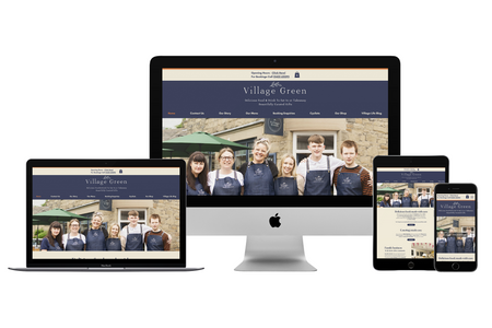 Village Green Cafe: Brand new website for The Village Green Cafe, Eyam!