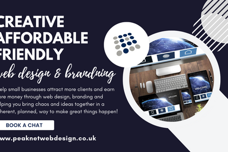 Peak Net Web Design: Our own striking website that utilises a range of Wix systems to help us manage our leads and enquiries - including Wix Bookngs and Wix Automations.