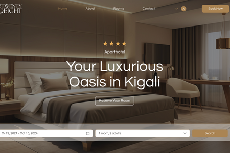 8TWENTY8 Aparthotel: Nestled in the heart of Kigali's prestigious Nyarutarama neighborhood, 8TWENTY8 Residence is a haven of tranquility and refined elegance, offering an unparalleled experience for discerning travelers.