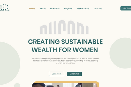 RIN: With Rugori Investment Network, we created everything from branding and user interface to the website.