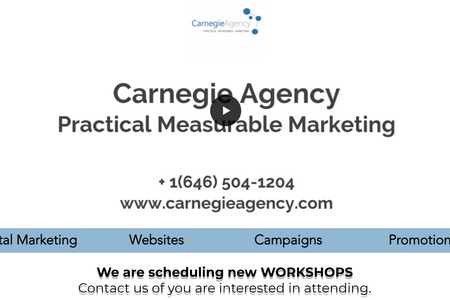 carnegieagency: We use our company site to test new features and functions released by Wix.