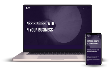 SEON Growth: Build from WordPress to Wix Studio for a business growth consultant following a major rebrand.