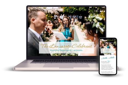Lanzarote Celebrant: A website refresh for The Lanzarote Celebrant including addition of a CMS to list their amazing partners.