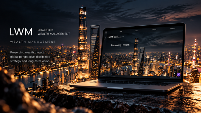 Leicester Wealth Management: Website Design on Wix Studio Editor