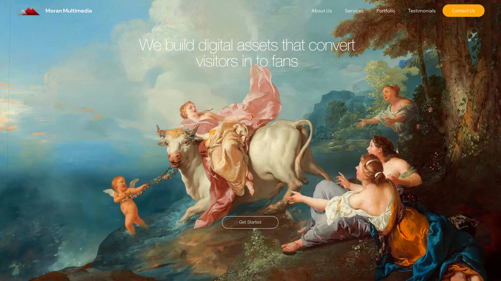 Moran Multimedia: A full-service design agency’s website, revamped into a modern and interactive experience using Wix Studio. Designed with a sleek UI, dynamic elements, and an intuitive layout to showcase their services and portfolio effectively.