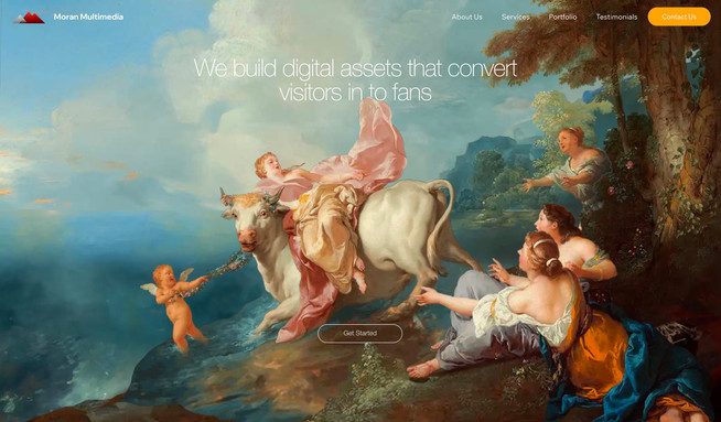 Moran Multimedia: A full-service design agency’s website, revamped into a modern and interactive experience using Wix Studio. Designed with a sleek UI, dynamic elements, and an intuitive layout to showcase their services and portfolio effectively.