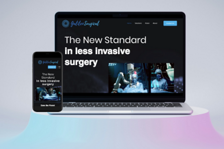 Galileo Surgical: Website design for Galileo Surgical.