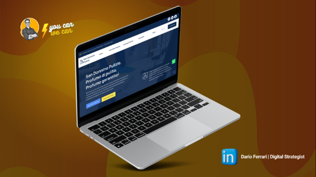 San Donnino Pulizie SRL: Creazione del sito web e della SEO