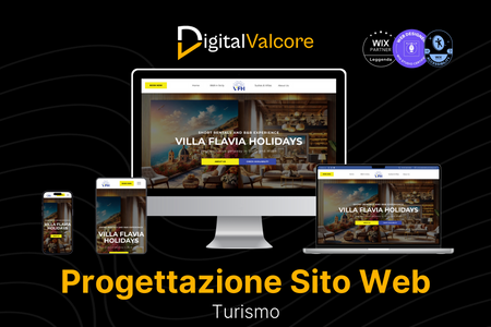 Villa Flavia: Creazione sito web e sistema di prenotazione