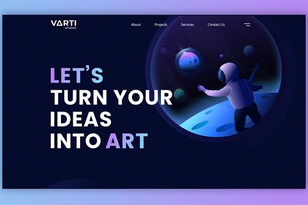Varti Studio: Site development