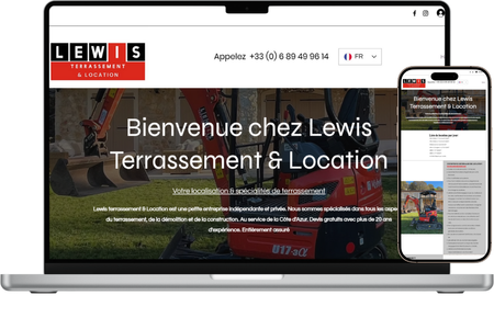 Lewis Terrassement: undefined
