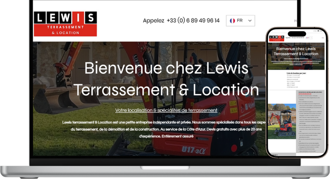 Lewis Terrassement: undefined