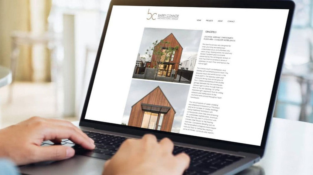 Barry Connor Architectural Design: Barry wanted a super minimal website design to showcase his beautiful architectural portfolio of images. Everything was kept clean and pixel perfect.