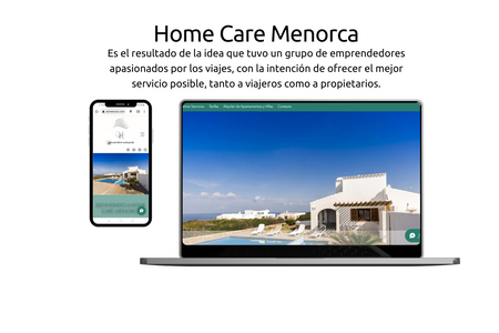 Home Care Menorca: Web inmobiliaria:
Home Care Menorca
Trabajos realizados:
Optimización SEO, descripción de secciones y búsqueda de palabras clave