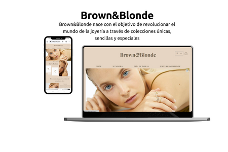 Brown and Blonde: Web joyería online Brown and Blonde
Trabajos realizados:
Conexión de redes sociales con la página web.