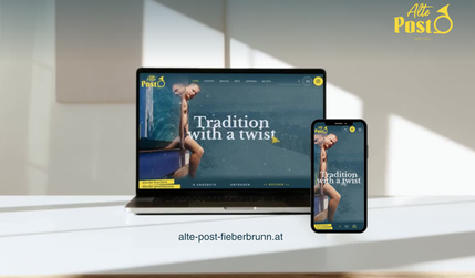 Hotel Alte Post****, Fieberbrunn: Im Rahmen dieses Projekts wurde die Website für das 4-Sterne Genusshotel Hotel Alte Post in Fieberbrunn neu konzipiert, designed und realisiert. Ziel ist es, eine ansprechende und benutzerfreundliche Online-Präsenz zu schaffen, die das einzigartige Erlebnis und die erstklassigen Dienstleistungen des Hotels widerspiegelt.

Umfang und Ziele:
Konzeptentwicklung: Erstellung eines durchdachten Konzepts, das die Bedürfnisse und Vorlieben der Zielgruppe des Hotels berücksichtigt und eine klare Markenbotschaft vermittelt.

Design: Entwicklung einer modernen und ästhetisch ansprechenden visuellen Identität, die das Ambiente und die Philosophie des Hotel Alte Post verkörpert.

Verbal Identity: Formulierung einer klaren und einladenden verbalen Identität, die die Werte und die Gastfreundschaft des Hotels transportiert.

Realisation: Technische Umsetzung der Website unter Berücksichtigung von Benutzerfreundlichkeit und Responsive Design, um eine optimale Darstellung auf allen Endgeräten zu gewährleisten.

Zielgruppe:
Die Website wird speziell auf die Gästeschicht des Hotel Alte Post abgestimmt, darunter Genussreisende, Familien und aktive Urlauber, die sowohl Erholung als auch Abenteuer suchen.

Outcome:
Stärkung der Online-Präsenz des Hotels
Erhöhung der Buchungen durch eine ansprechende und informative Website
Verbesserung der Nutzererfahrung durch benutzerfreundliche Navigation und ansprechendes Design