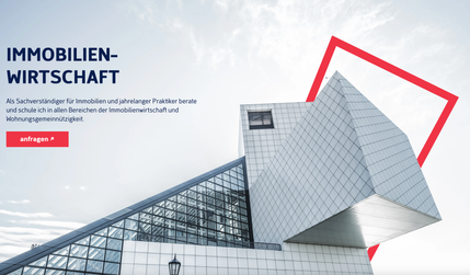ImmobilienPraxisKöll: A slick, modern website for real estate consulting with never-seen before mouse interactions. The entire website is based on the branding which we developed too.