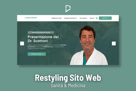 Vincenzo Scattoni: Creazione sito web