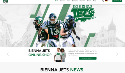 Biennajets: They needed support to create a new design, new functional features, events components. 